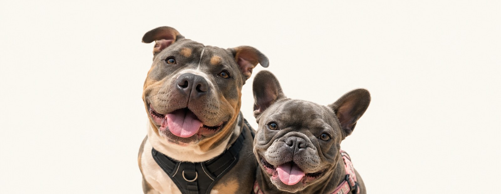 Piper’s Pals Pet Rescue — Piper and Swaggy, two happy rescued dogs